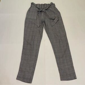 71. Shinestar Women’s Charcoal Checkered Dress Pants